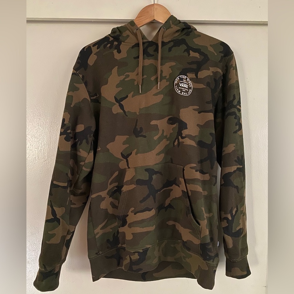 Vans Camo hoodie Mens